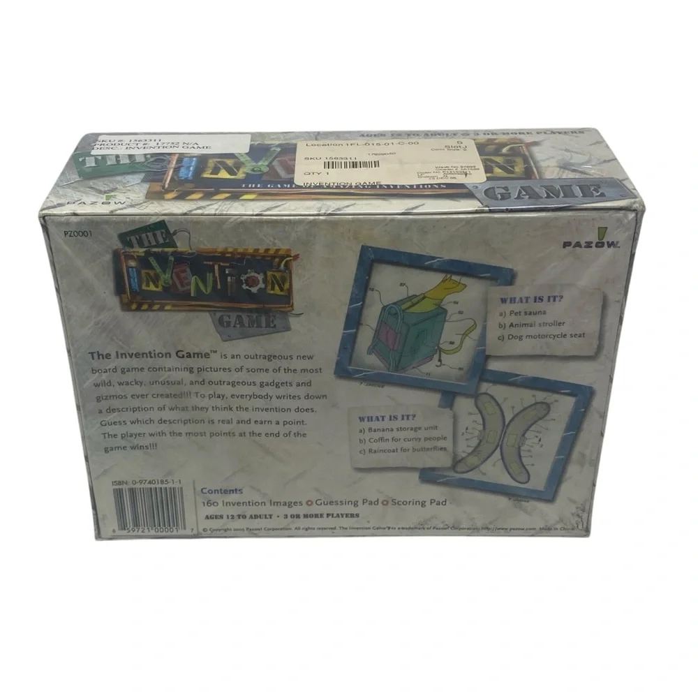 Pazow invention board